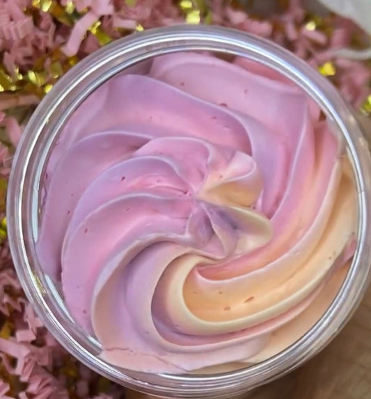 Peach Fantasy Body Butter 🤍💜🩷