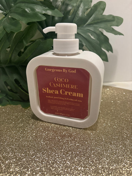 Coco cashmere scented Body Shea cream 10 oz