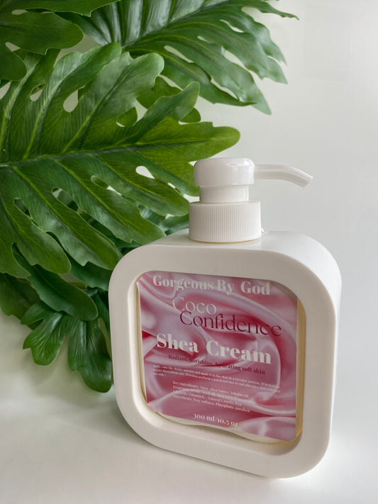 Coco Confidence scented  Shea Body Butter  Cream